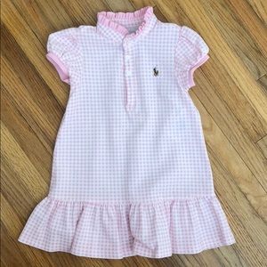 Ralph Lauren Gingham Baby Dress